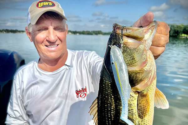 Mike Frisch with a Final Copy bass