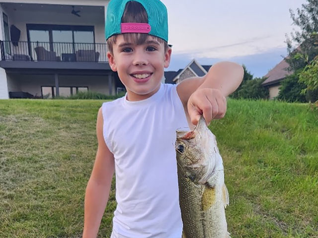 Jax Clark learned this summer that fishing can be fun.